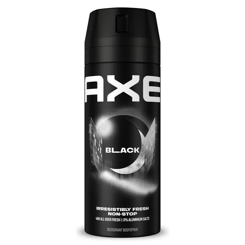 AXE Spray Déodorant Noir Nouvelle Édition 150 ml – Pack de 6