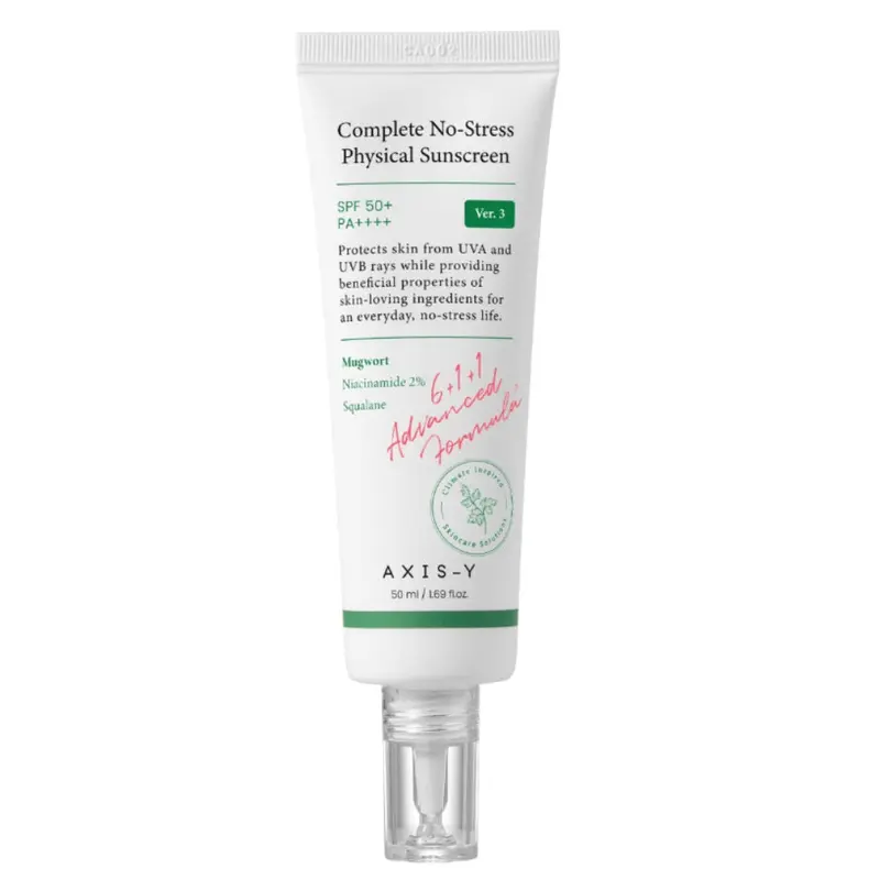 AXIS-Y Complete No-Stress Physical Sunscreen SPF 50+ / PA ++++