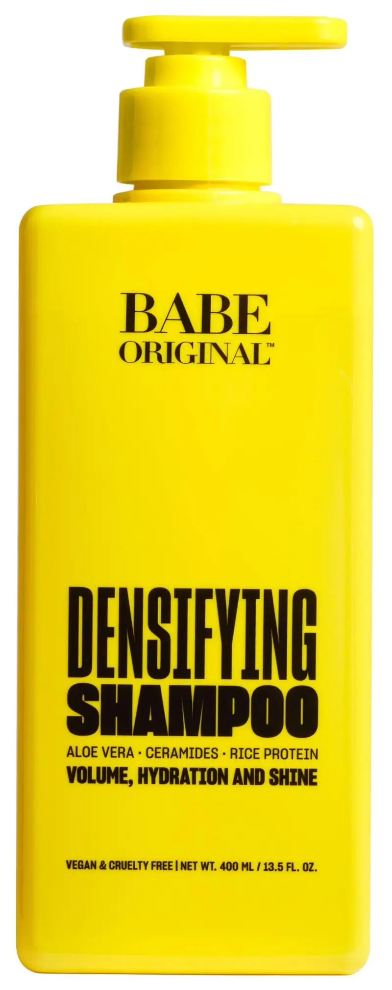 BABE ORIGINAL Locks Densifying Shampoo – Shampooing densifiant et volumisant pour cheveux plus épais