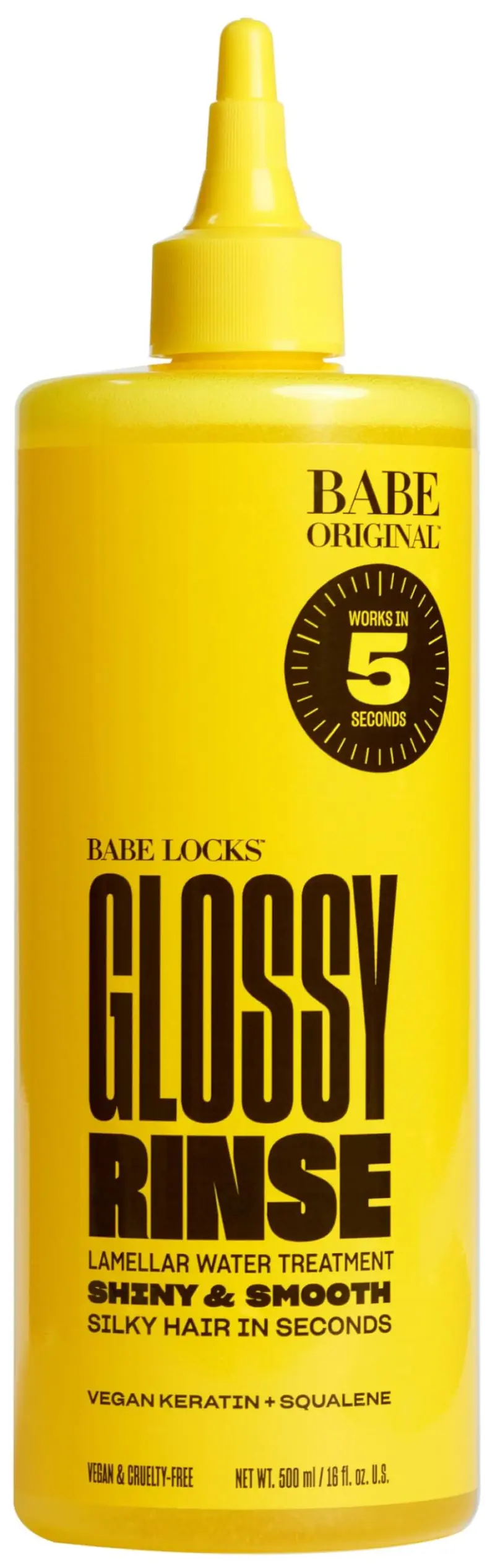 BABE ORIGINAL Rinçage Brillant – Soin en douche hydratant et lumineux, 500 mL