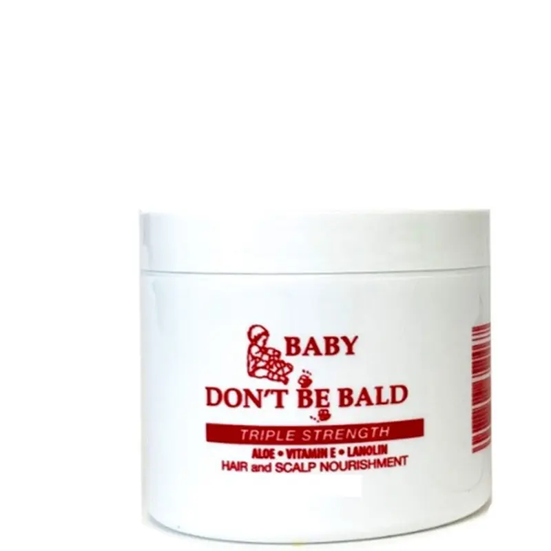 Baby Don't Bald – Soin Nourrissant Cuir Chevelu et Cheveux Triple Puissance 4 oz