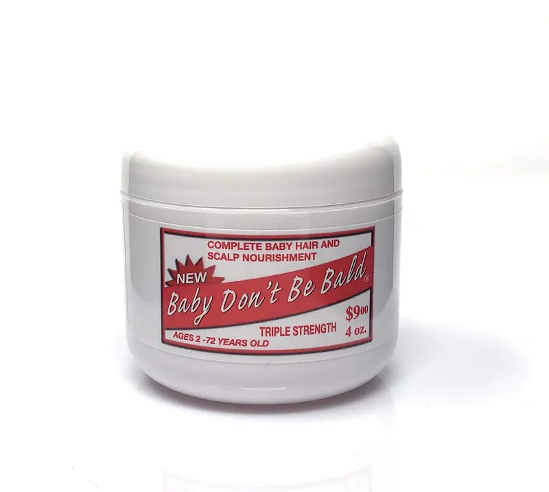 Baby Don't Bald – Stimulant triple puissance pour la pousse des cheveux (4 oz)