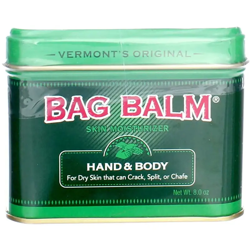 Bag Balm 8 onces (Lot de 2) – Baume hydratant traditionnel, boîte verte