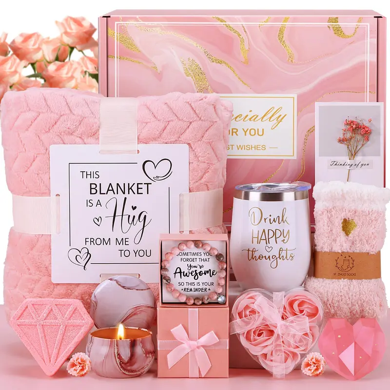 Baicai – Coffret Cadeaux Bien-Être pour Femmes | Idées Cadeaux d’Anniversaire et Spa à Domicile
