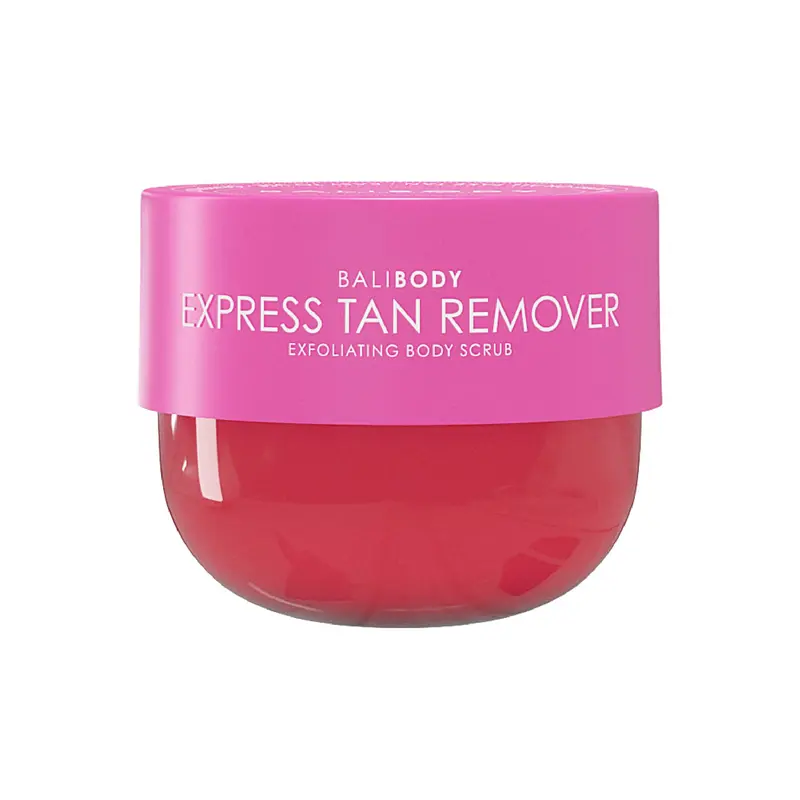 Bali Body – Retrait Rapide d’Auto-bronzant et Gommage Corporel au Pamplemousse – Vegan
