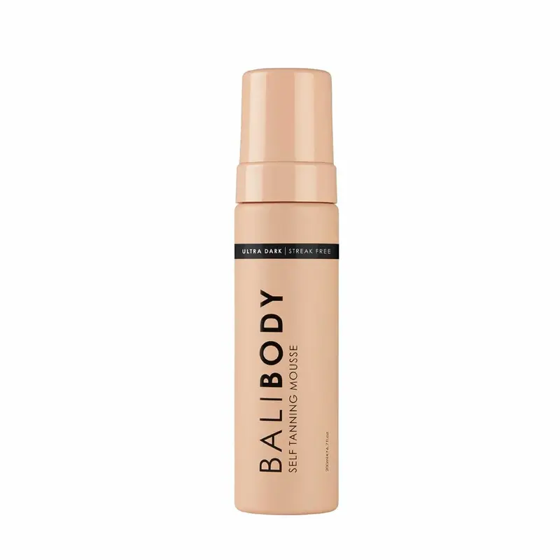 Bali Body Ultra Dark Self Tanner Mousse – Bronzage profond et naturel, végane et sans cruauté animale