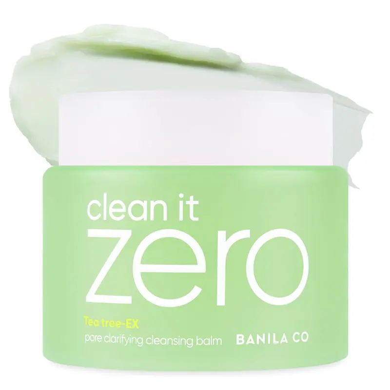 BANILA CO Clean it Zero Pore Clarifying Cleansing Balm — Démaquillant 3-en-1 vegan pour pores, AHA-PHA & Tea Tree (180 ml)