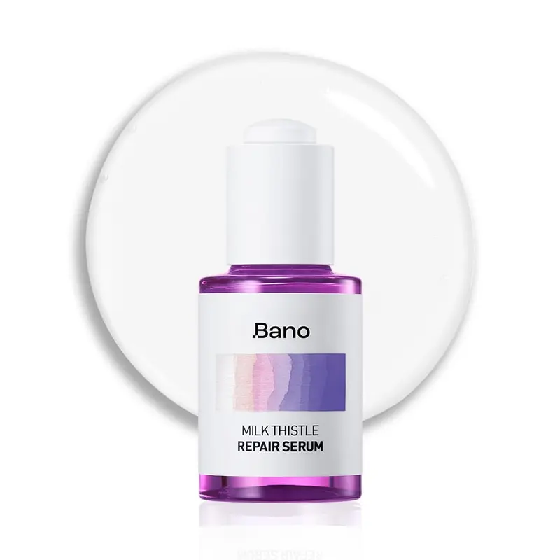 BANO Sérum Réparation Chardon-Marie – Barrière cutanée renforcée et hydratation, Sans parfum, 30 ml
