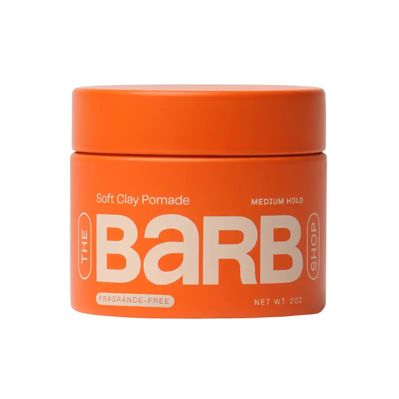Barb Pâte Coiffante Argile Douce – Fixation Moyenne, À Base d’Eau, Sans Parfum – 2 oz | The Barb Shop