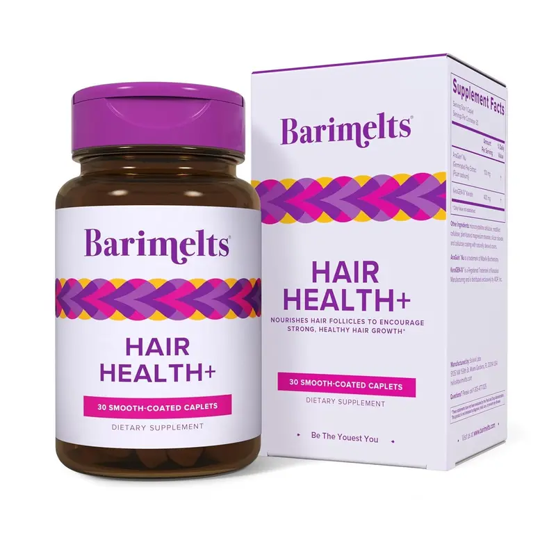 Barimelts Santé Cheveux Plus – Soutien capillaire pour patients GLP-1 et bariatriques – 1 mois