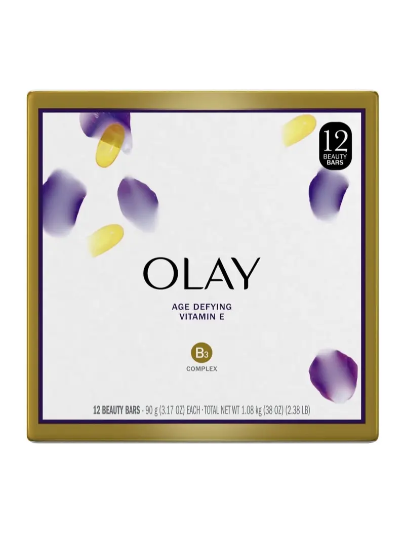 Barre de beauté hydratante anti-âge Olay — Lot de 12 barres, 1,08 kg environ