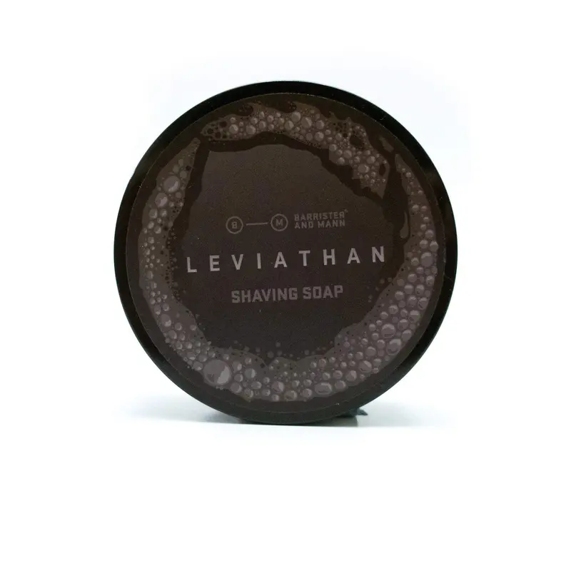 Barrister and Mann Savon de Rasage Leviathan — Lait Dense et Crémeux (4 oz)