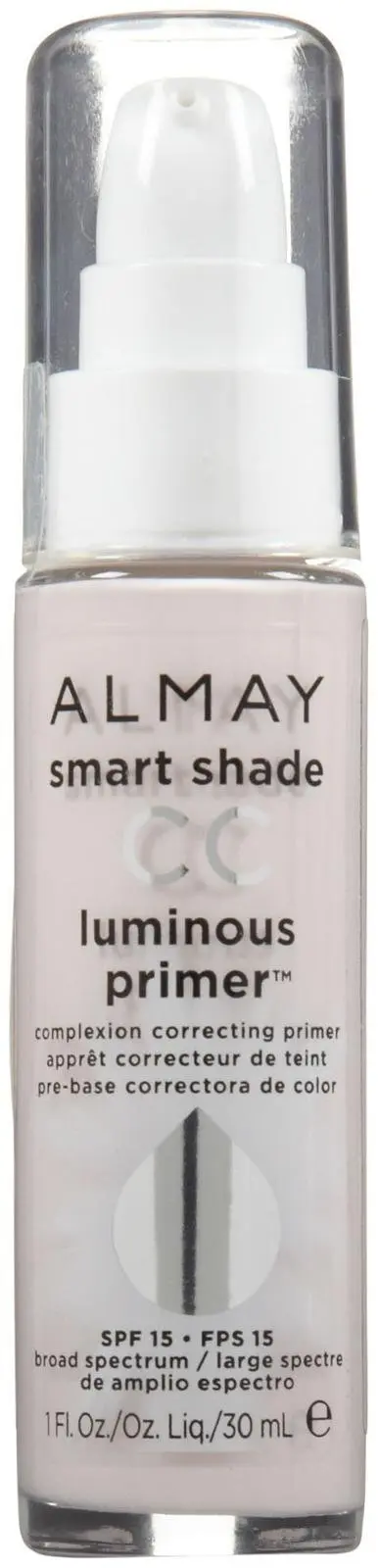 Base CC Smart Shade Lumineux d’Almay – Teinte Claire, 30 ml – Finition lumineuse