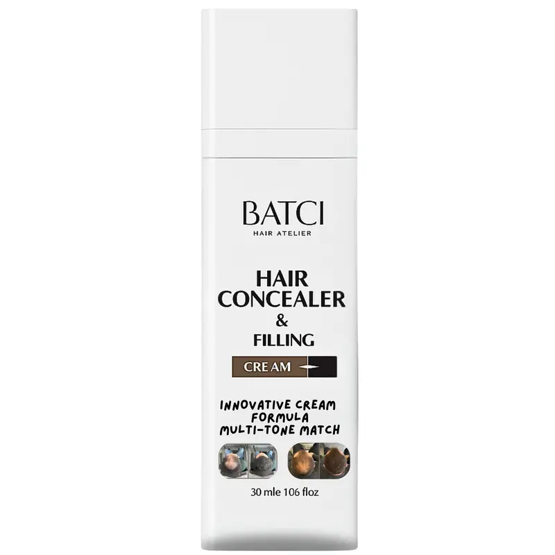 BATCI Hair Atelier – Crème Correctrice Capillaire pour Racines et Zones Dégar­nies, Résistante à l’eau, 30 ml