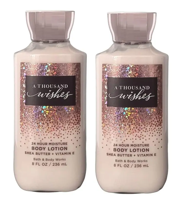 Bath & Body Works A Thousand Wishes – Lot de 2 Lotion pour le Corps 226 g