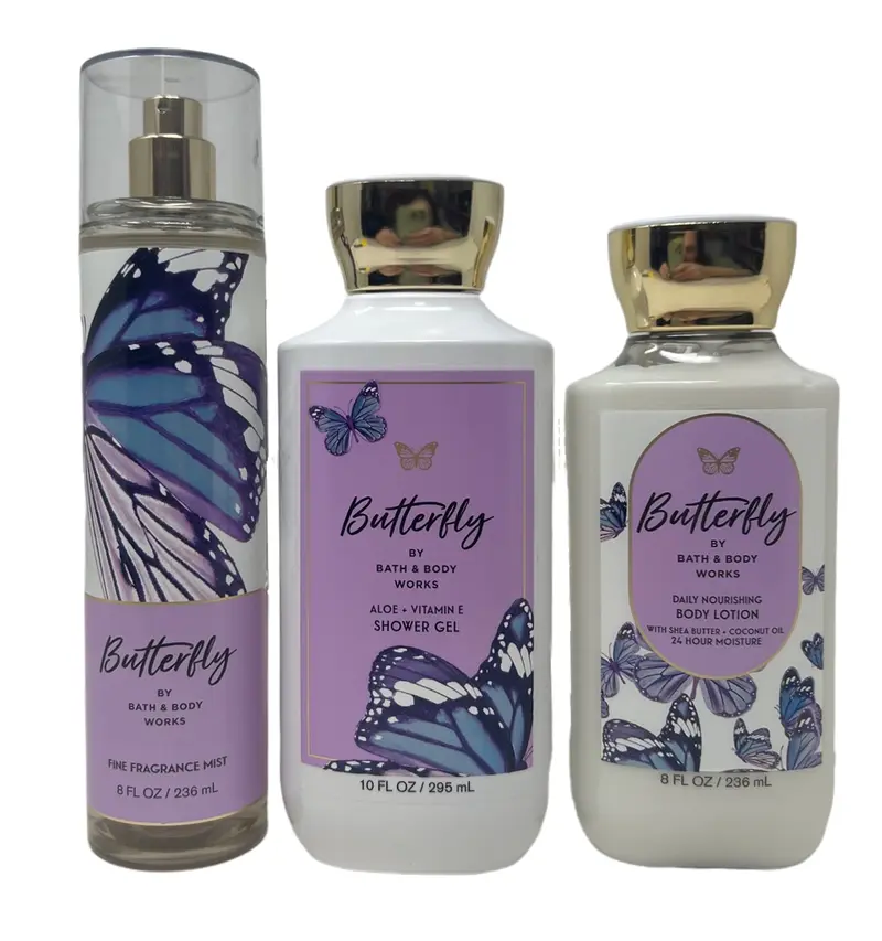 Bath & Body Works Butterfly — Trio
