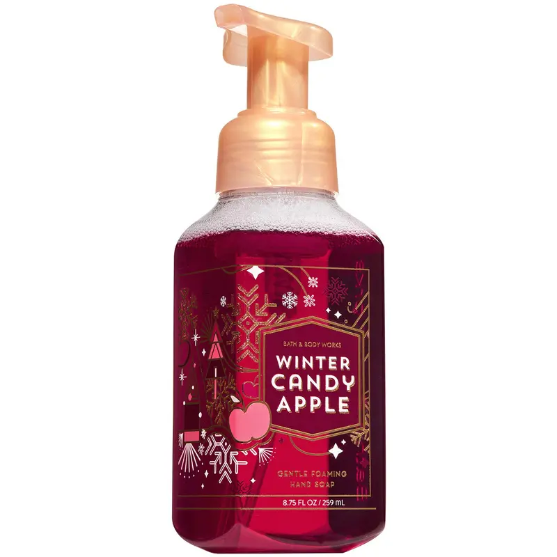 Bath & Body Works Gel Moussant Doux pour les Mains Winter Candy Apple