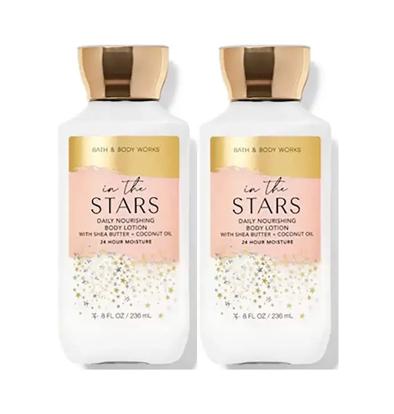 Bath & Body Works Into The Stars — Coffret Duo de Lotion pour le Corps 2x8 oz (16 oz au total)