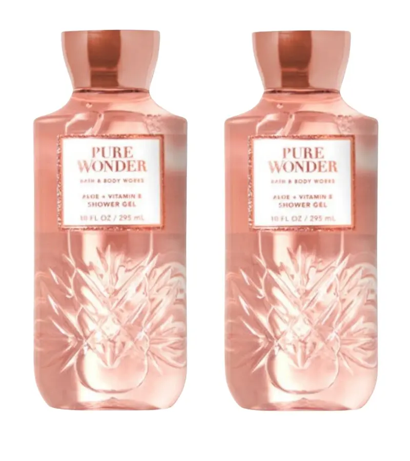 Bath & Body Works Pure Wonder Gel Douche – Lot de 2, 10 oz