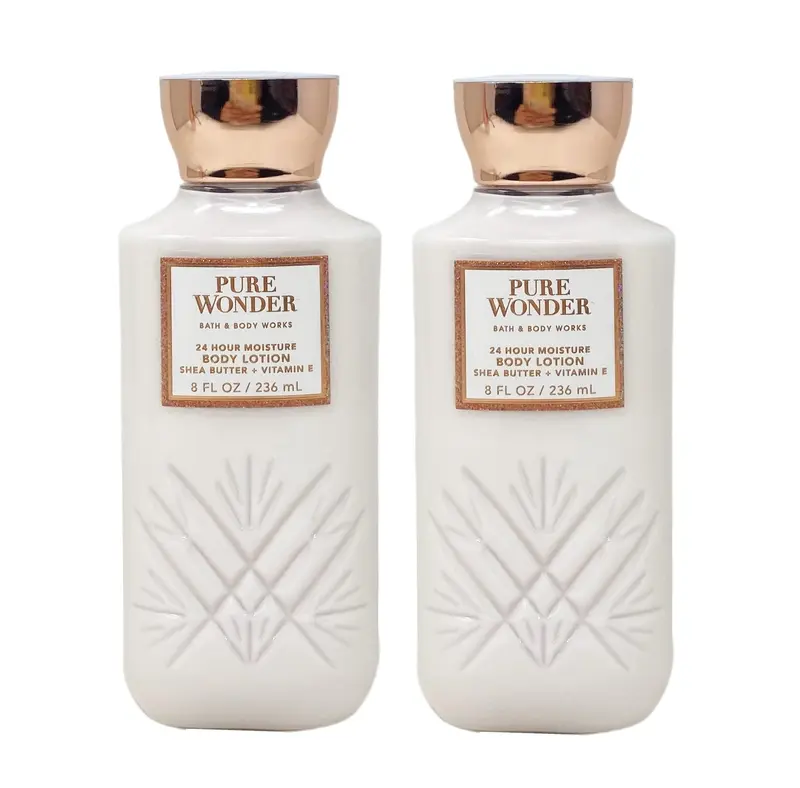 Bath & Body Works Pure Wonder Lotion Nourrissante Quotidienne – Lot de 2
