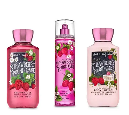 Bath & Body Works Strawberry Pound Cake – Trio Quotidien