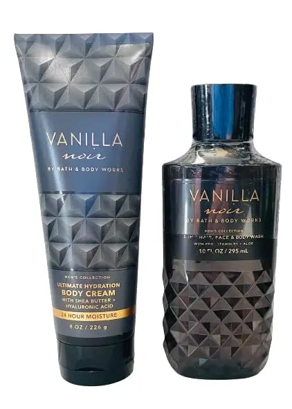 Bath & Body Works Vanilla Noir – Coffret 2 pièces