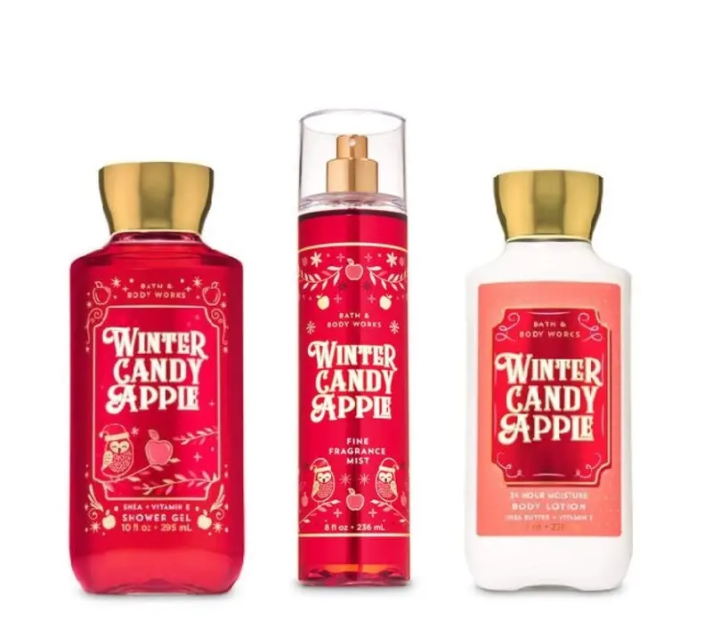 Bath & Body Works Winter Candy Apple – Coffret Quotidien 2019