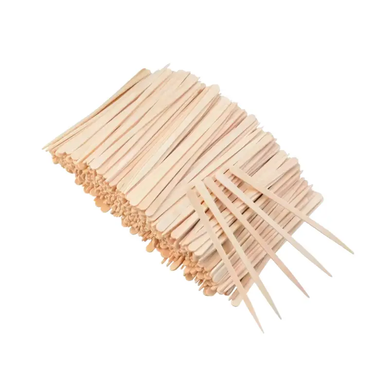 Bâtonnets Bois Épilation Sourcils 100 Pièces