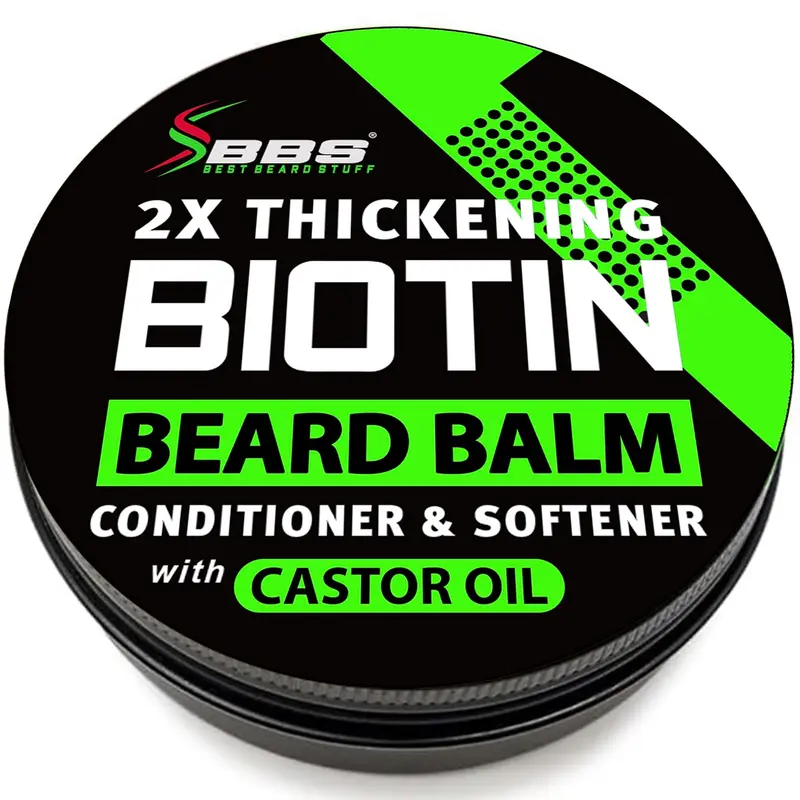 Baume à barbe Biotine 2x épaississant – BBS Best Beard Stuff