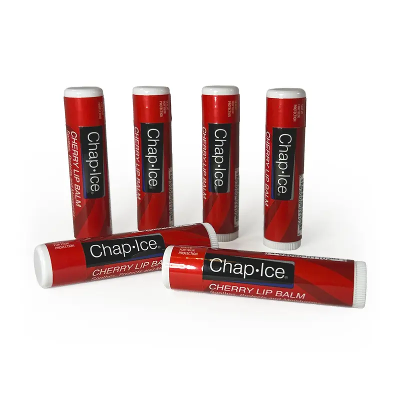 Baume à lèvres cerise – Lot de 6 sticks hydratants non teintants | CHAP-ICE