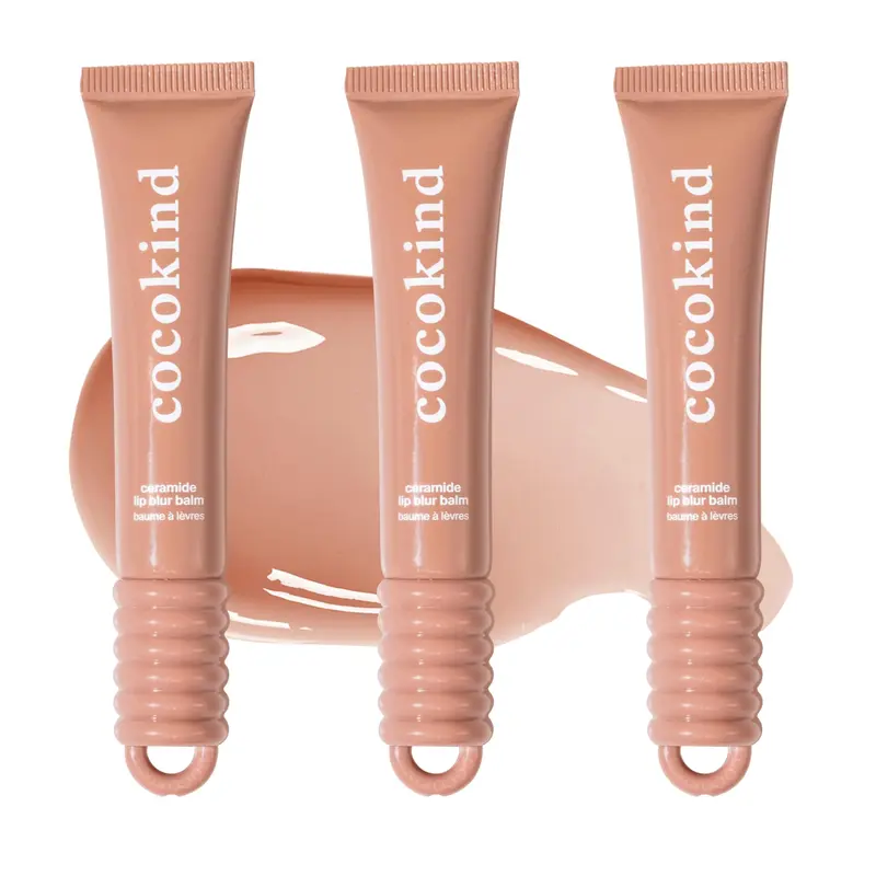 Baume Lèvres Céramide Blur Cocokind – Hydratant Doux, Sans Parfum, Lot de 3