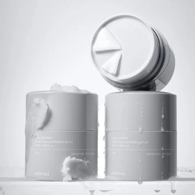 Baume nettoyant purifiant double barrière celimax 50 ml + 50 ml (recharge)