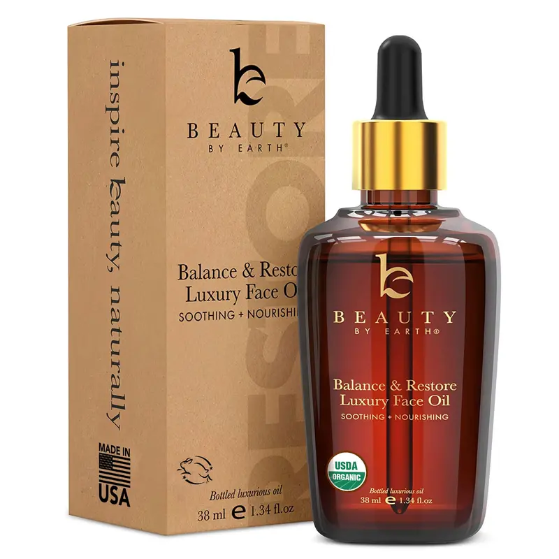 Beauty by Earth – Huile Visage BIO USDA