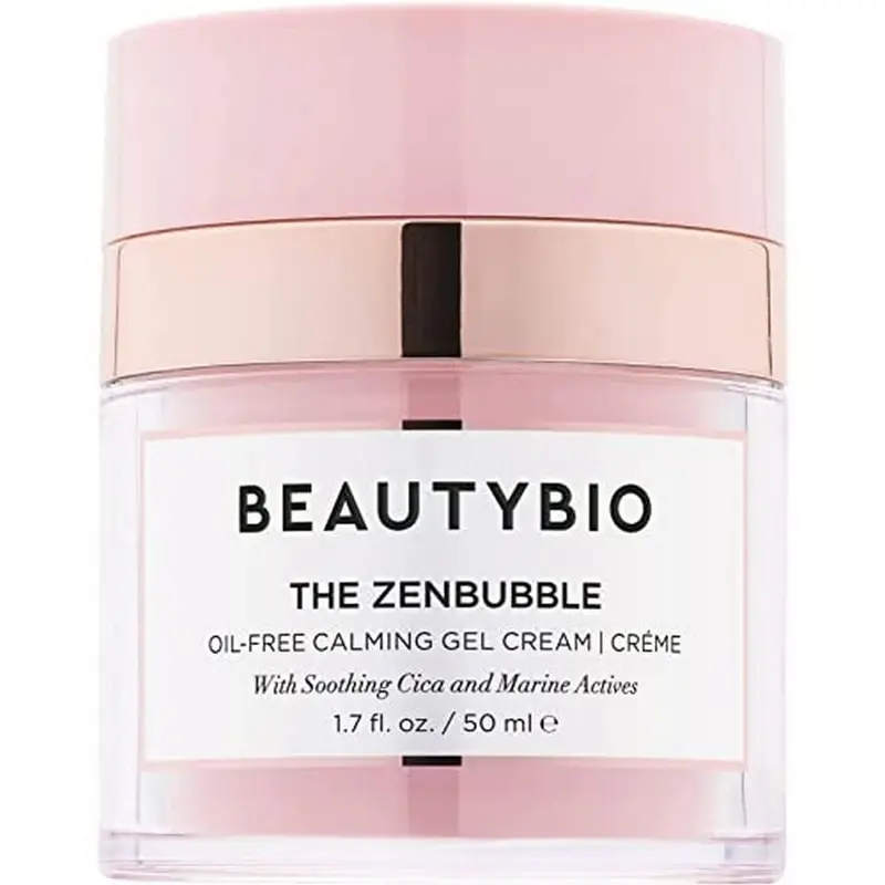 beautybio ZenBubble Gel-Crème Calmant Sans Huile pour Peau Sensible et Imperfections