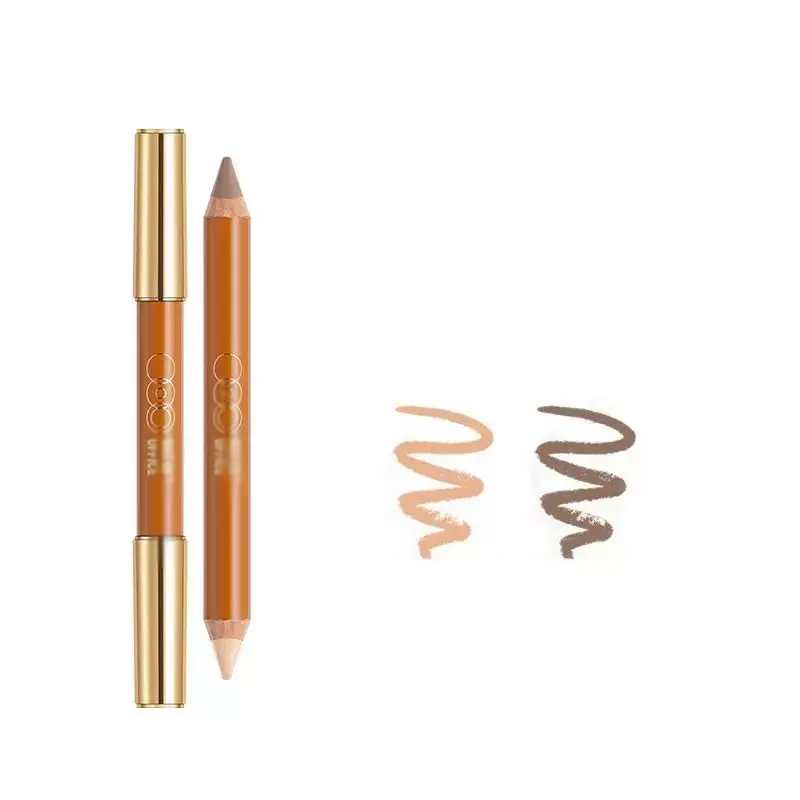 BeautyMall Crayon Contour et Accent Lumineux à Double Extrémité – Multifonctions, 5 g (01#)