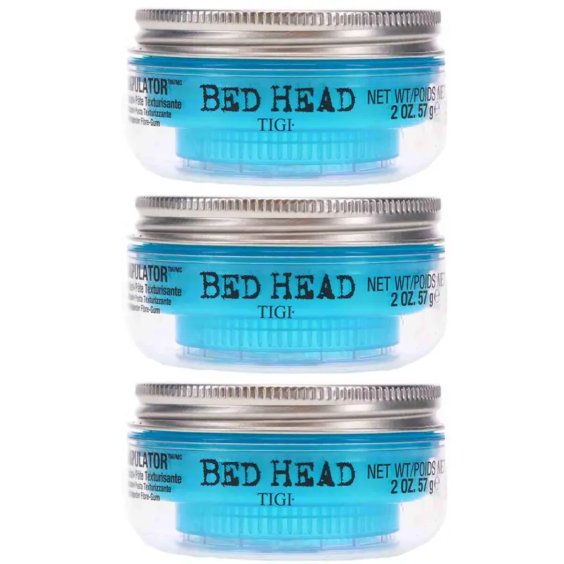 Bed Head Manipulator Pâte Texturante - Tenue Ferme, Cheveux Courts à Mi-longs | Lot 3×2 oz