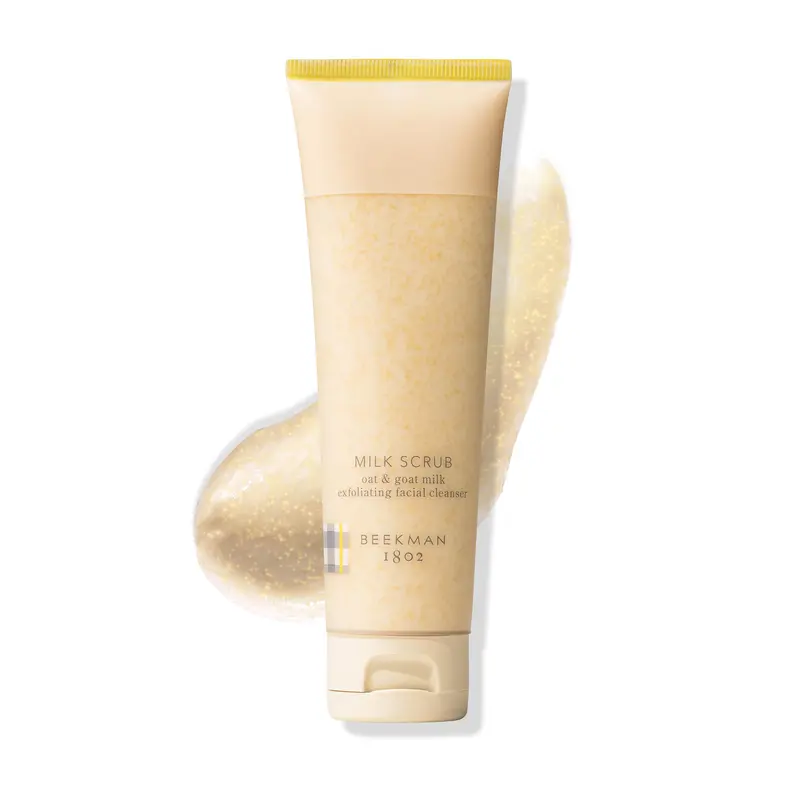 Beekman 1802 Gommage Visage Avoine & Lait de Chèvre — Doux, Format Voyage, Sans Fragrance