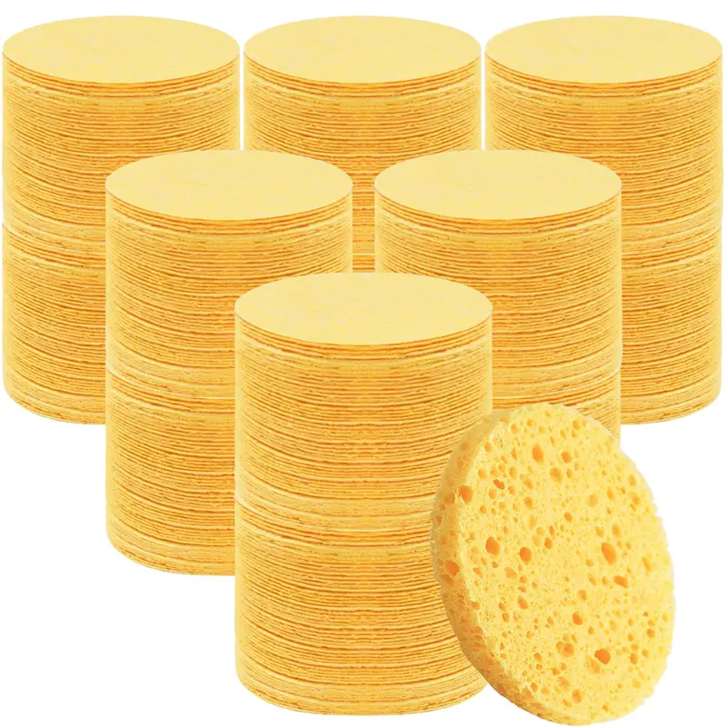 Beieverluck Éponges Visage Comprimées – 300 Pièces pour Nettoyage Profond et Exfoliation Douce