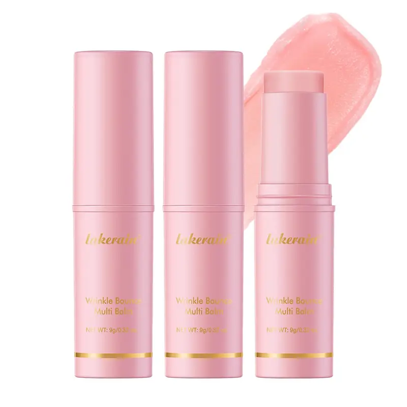Bekoeen Baume-Stick Hydratant Tout-en-Un pour Yeux et Lèvres – Base Maquillage vegan & cruelty-free (2 pièces)