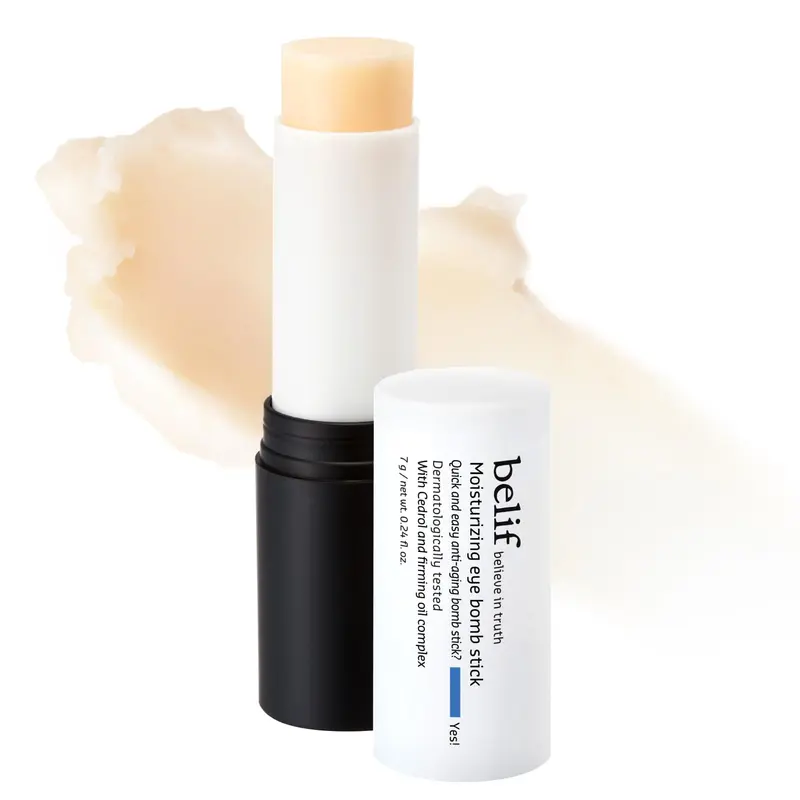 Belif Baume-Stick Hydratant Yeux — Raffermit et Réduit les Ridules | Regard Radieux | Beurre de Karité & Complexe d’Huiles | K-beauté