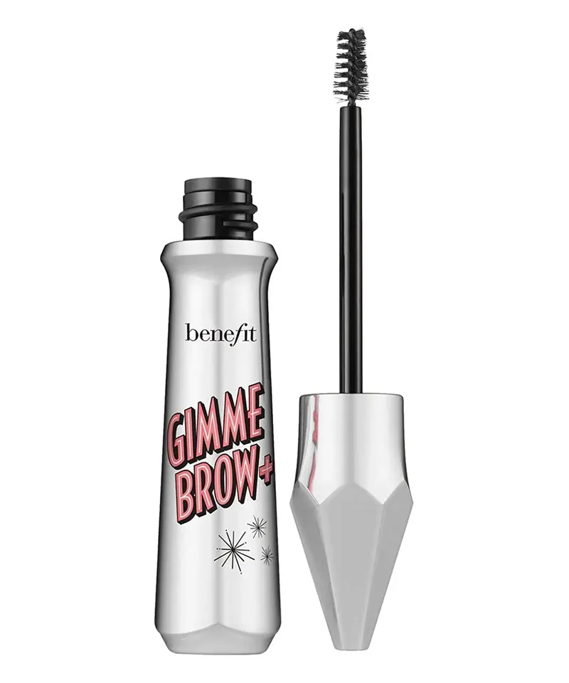 Benefit Gimme Brow+ Gel fibre volumisant — Teinte 4 (Moyen Chaud Brun Profond), 1 unité