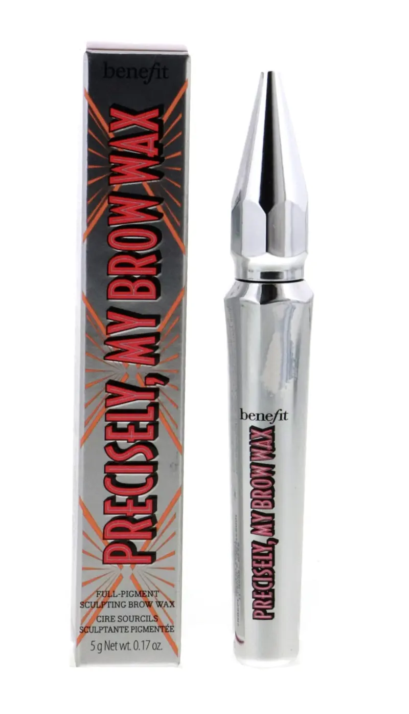 Benefit Precisely My Brow Wax - Cire à sourcils pigmentée et sculptante #3 brun chaud clair, 0,17 oz