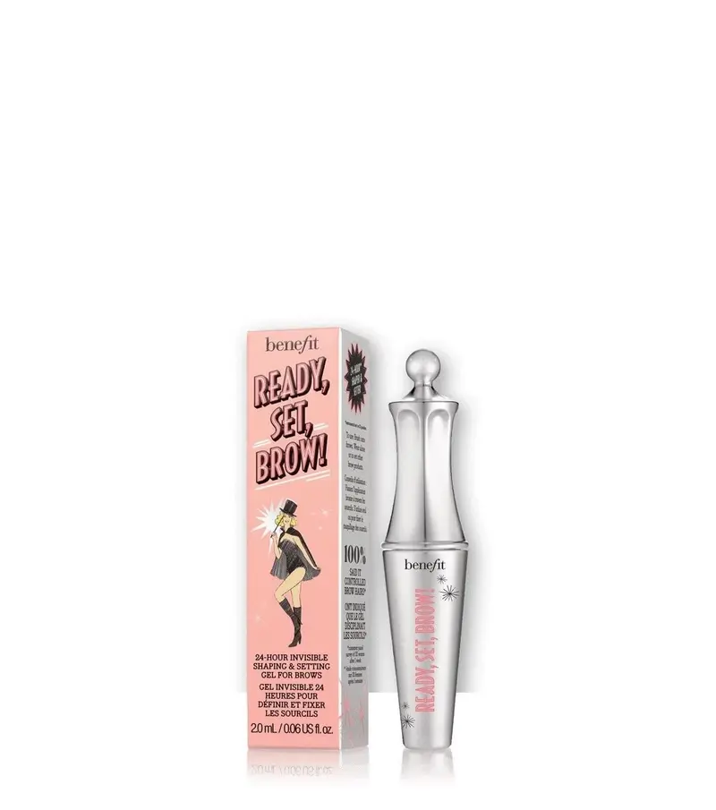 Benefit Ready Set Brow Gel — Fixation Invisible 24h pour Sourcils | 0,23 oz