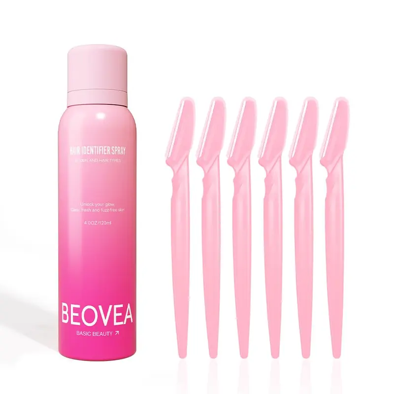 BEOVEA Vaporisateur Identifiant des Poils du Visage – Dermaplanage Douceur et Éclat