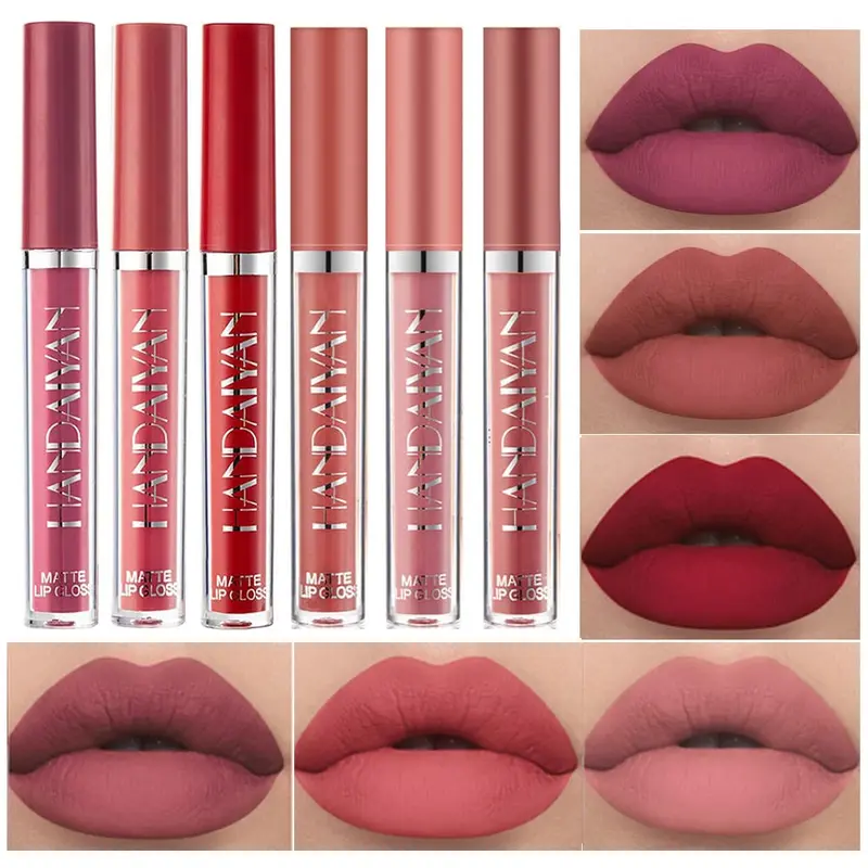 BestLand Lot de 6 Rouges à Lèvres Liquides Mat – Tenue 24H Sans Transfert – Lot C