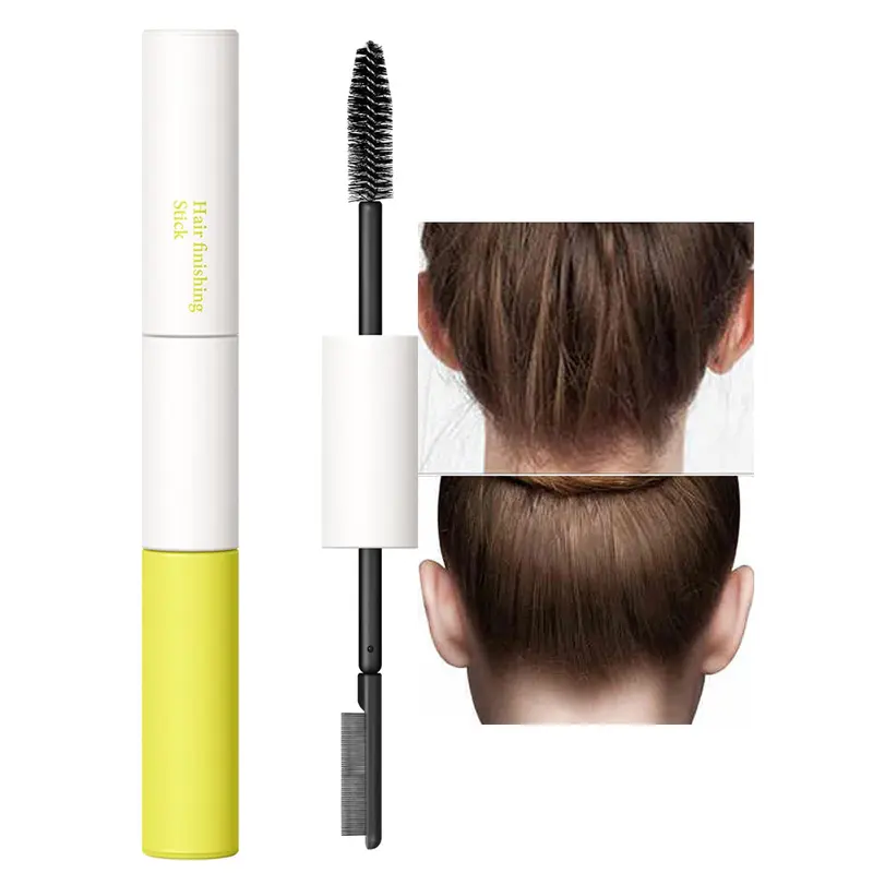 BestLand Stylo Finition Double-Tete – Brosse-Mascara et Peigne, Coiffage Précis Sans Gras
