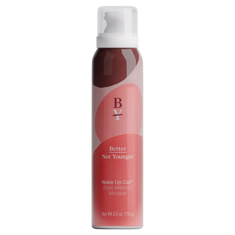 Better Not Younger Mousse Volumisante – Léger volume pour cheveux fins avec biotine | 48h de tenue | Sans sulfate | Pour femmes 40+
