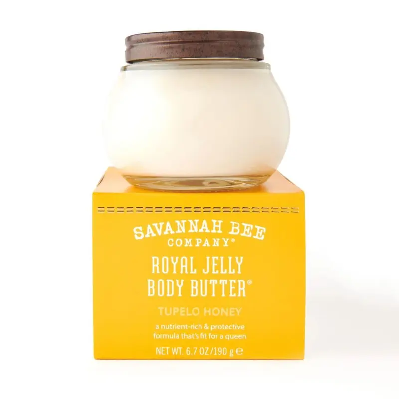 Beurre Corporel à la Gelée Royale Savannah Bee Company — Hydratation Prolongée pour Peau Sèche