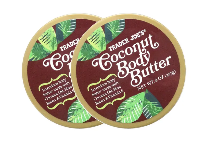 Beurre corporel à la noix de coco Trader Joe's – Lot de 2, 227 g chacun