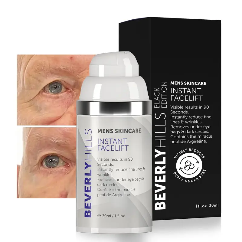 Beverly Hills Men — Sérum lifting instantané pour hommes (cernes, poches et rides)